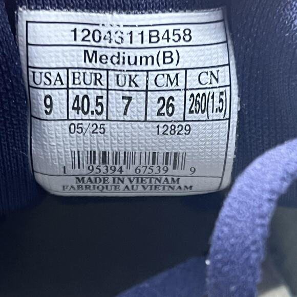 Brooks Ghost 17 Running Shoes Womens Size 9 B Blue Comfort Cushion Low Sneakers - Picture 8 of 10